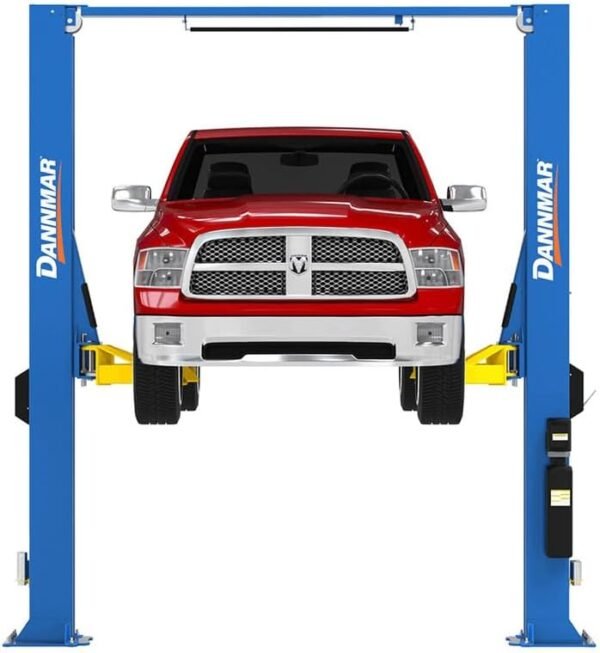 Dannmar D2-12C 12,000 LB Heavy-Duty Two-Post Car & Truck Lift | Professional-Grade for Garages & Shops